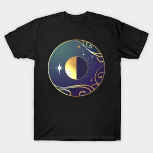 Golden Moons : Half Moon T-Shirt